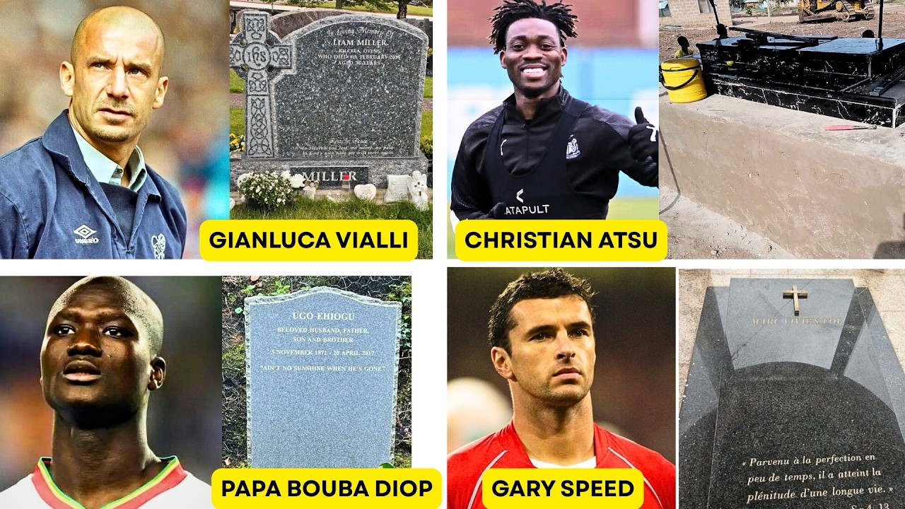 Graves of Premier League Legends Who Died Too Soon | Final Resting Places