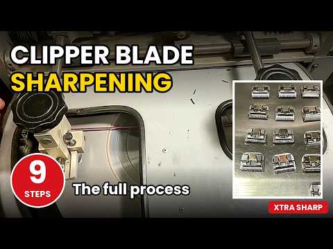 Clipper Blade Sharpening: The Full 9-Step Process