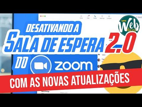 Vídeo: Como desativar a sala de espera no zoom?