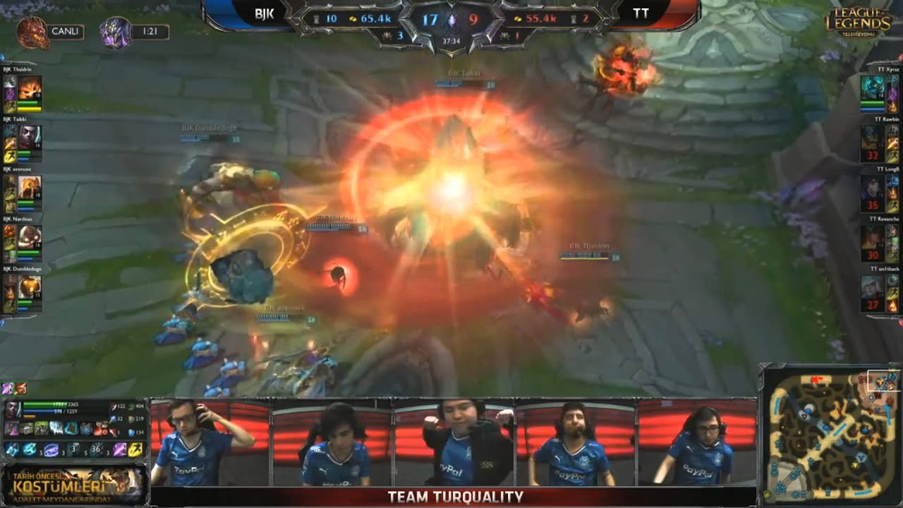 Besiktas - TCL Week 5 | Turkish Champions League 2015 Summer split |