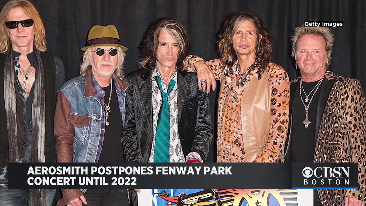 Aerosmith Postpones Fenway Park Concert Until 2022 YouTube