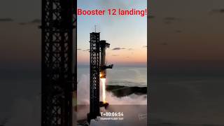 booster 12 landing!