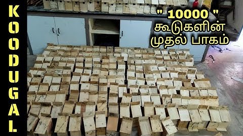 KOODUGAL 10,000 On 2021 towards school students for Sparrow conservation...
