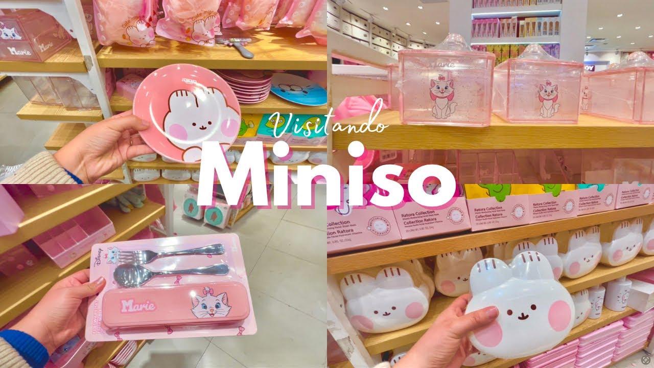 Encontrando cosas bonitas en Miniso 💕 mi primer recorrido