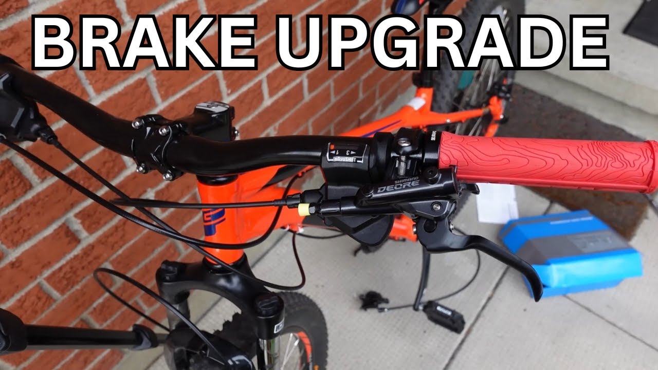 Shimano Deore Hydraulic Brake Review GT Aggressor Pro YouTube