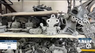 Auto shops turn to junk yards for used parts amid slow downs in production