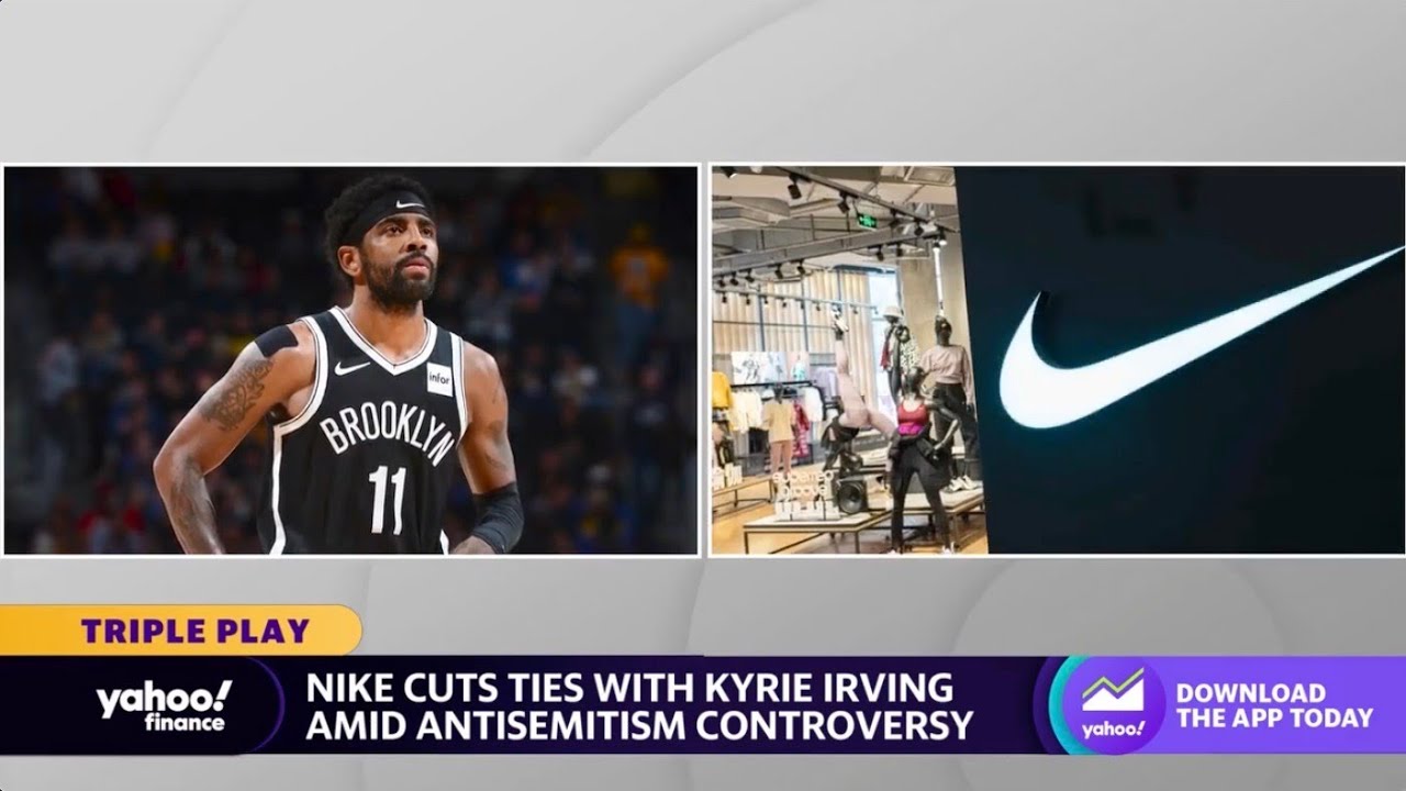 Nike severs ties with Kyrie Irving after antisemitism controversy