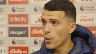 Forest 3-0 Spurs Pedro Porro Interview Nottingham Forest V Tottenham Hotspur Premier League