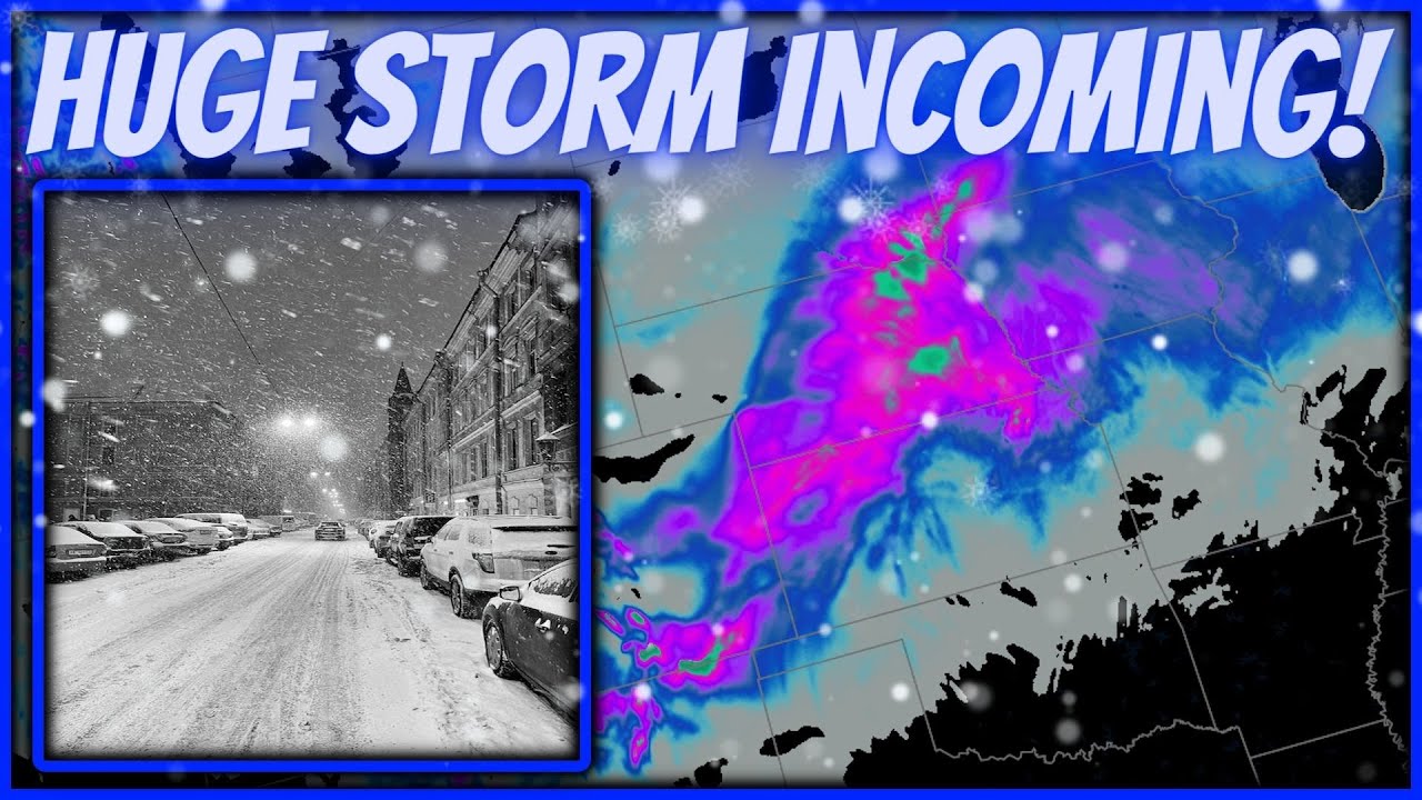 🔴BREAKING - Another MASSIVE Winter Storm Is Brewing! Live Weather ...
