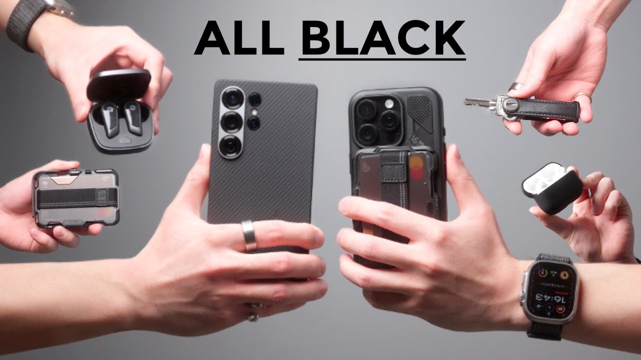 Blackout EDC แชร์ของใช้ติดตัวสีดำล้วนที่พกทุกวัน​! ⚫️ | bomyanapat