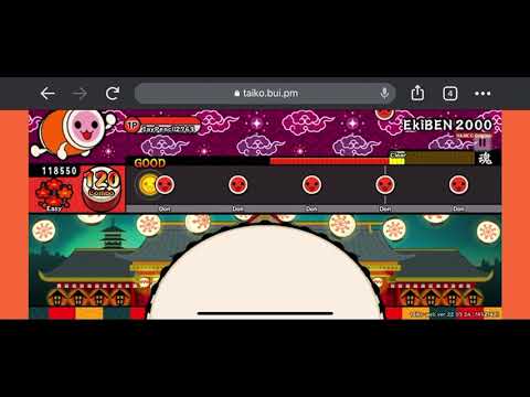 Taiko web EkiBEN 2000 easy mode