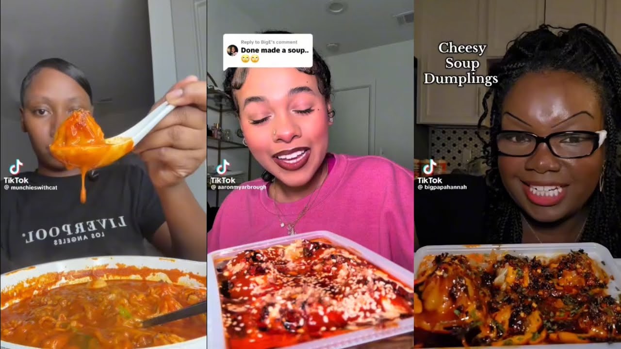 TIKTOK SOUP DUMPLING COMPILATION || 🥟💕