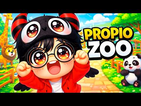 I BUILT THE BIGGEST MILLIONAIRE ZOO IN ROBLOX! 🦁💸