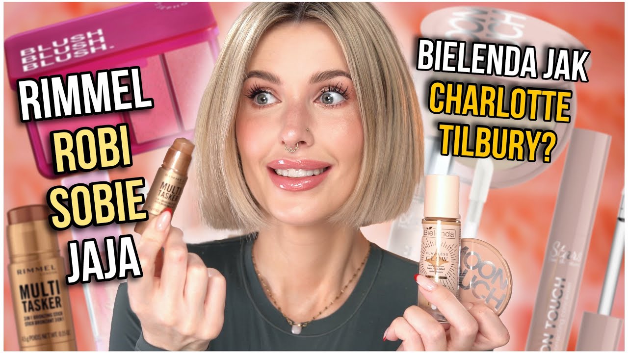 W Rossku ceny jak w Sephorze!- Rimmel chyba żartuje😅- Nowości ze Stars i Bielenda jak Charlotte.😃