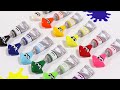 【 粘土 】イカ絵の具 作ってみた〜How to make Splatoon paint with polymer clay〜【スプラトゥーン3】
