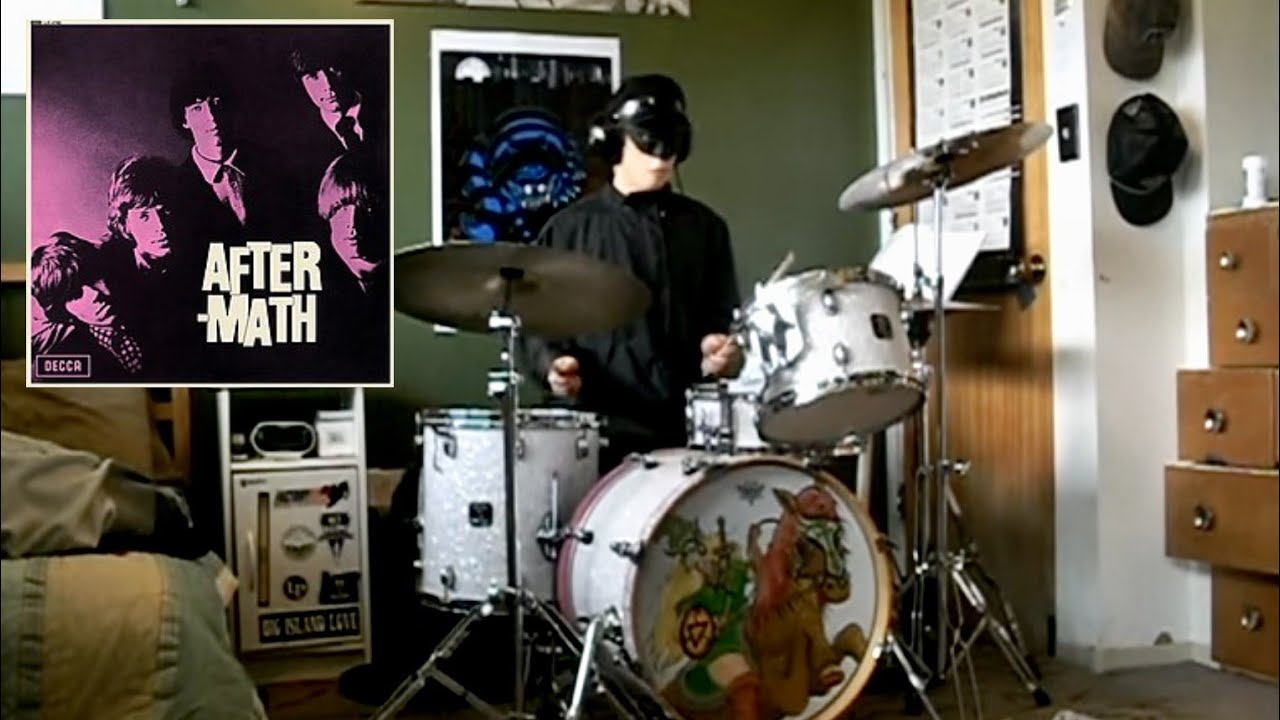 The Rolling Stones - Paint It Black (drum cover)