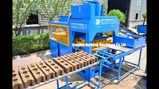 DF10-10S 500tons high pressure brick machine with stacking system