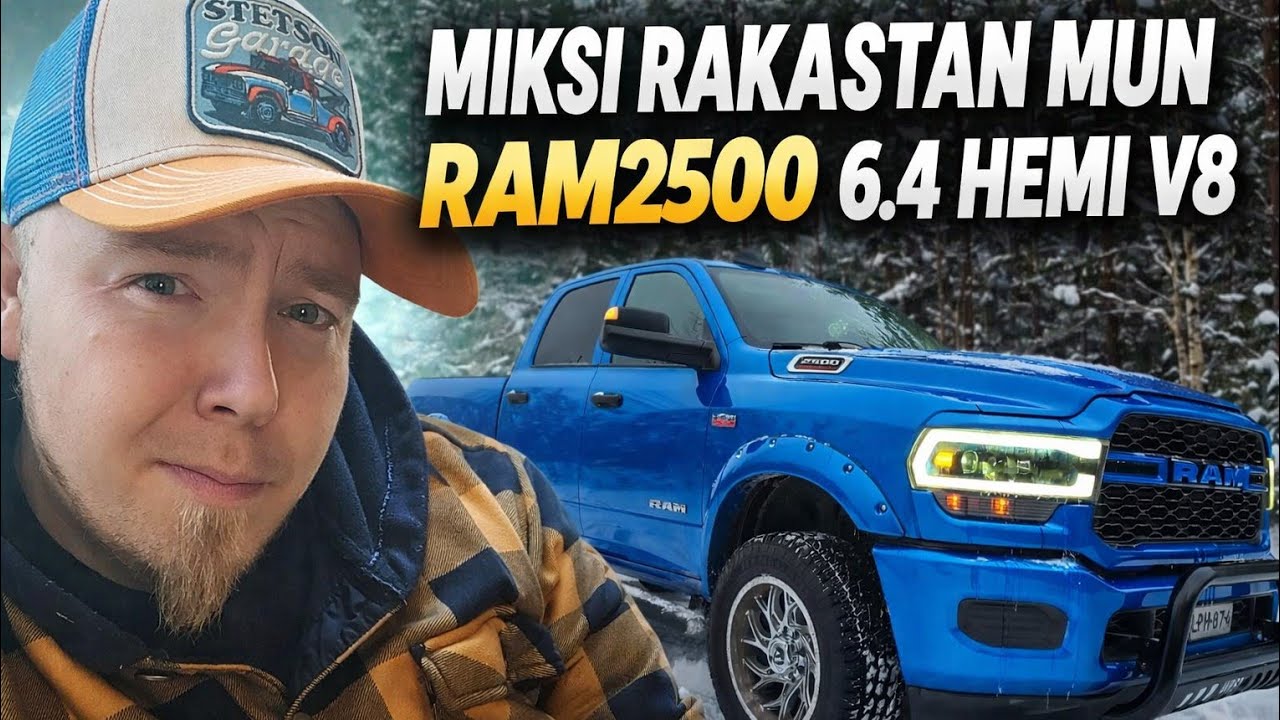 Miksi Rakastan Mun Dodge Ram2500 6.4 Hemi  2021?