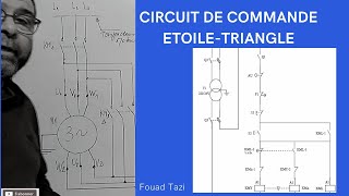 Video N°95 COMMENT TRACER UN SCHEMA ELECTRIQUE/ETOILE TRIANGLE  CIRCUIT DE COMMANDE