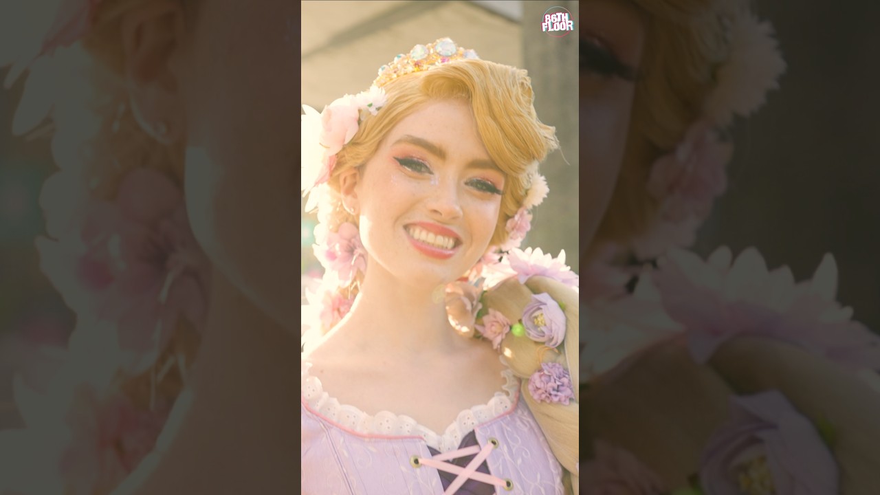 🌸BEAUTIFUL Rapunzel Cosplay🌸 Tangled in real life 😍 cosplayer spotted at MCM London