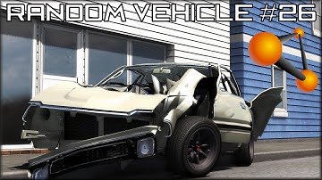 BeamNG Drive Random Vehicle #26 Crash Testing #134 - Insanegaz