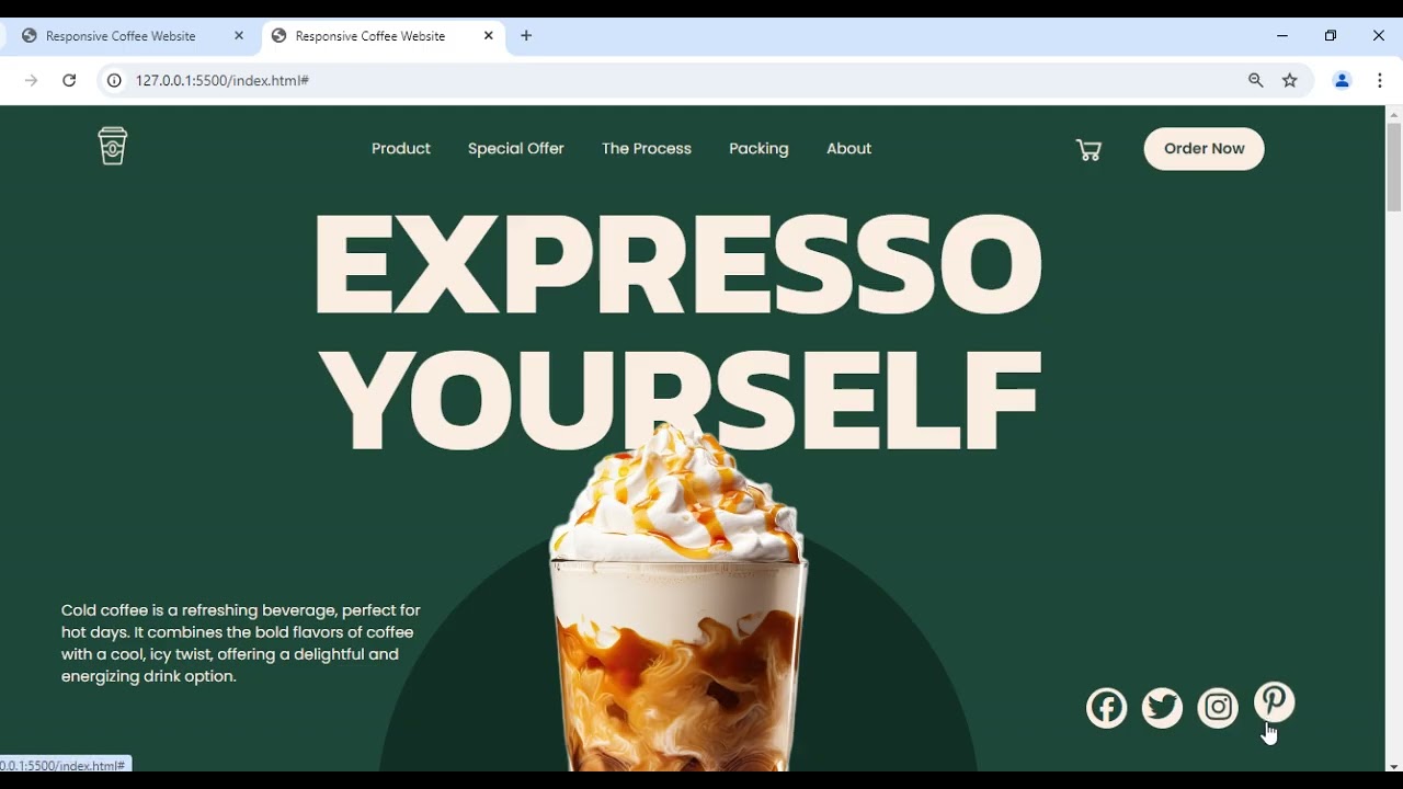 coffee website 