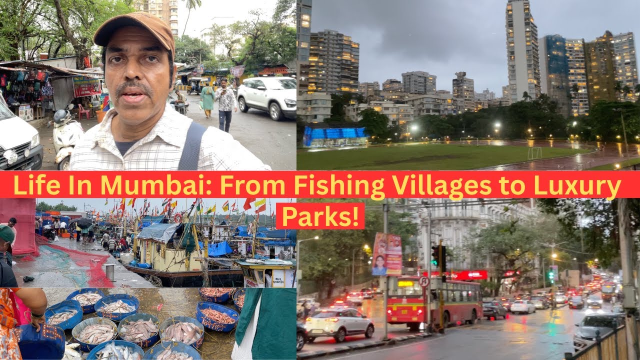 LIFE in Mumbai: From Fishing Villages to Luxury Parks!/Joejay The Explorer/Youtube