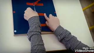 Montessori pretical life lesson (Dressing frame)