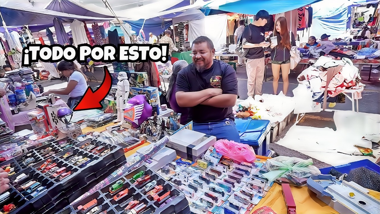 Lo que ENCONTRÉ en este TIANGUIS me regresó a mi INFANCIA