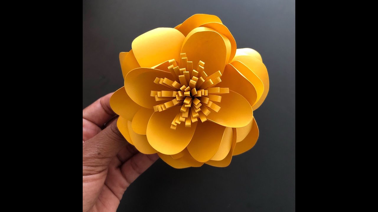 Easy Mini Flower Tutorial - YouTube