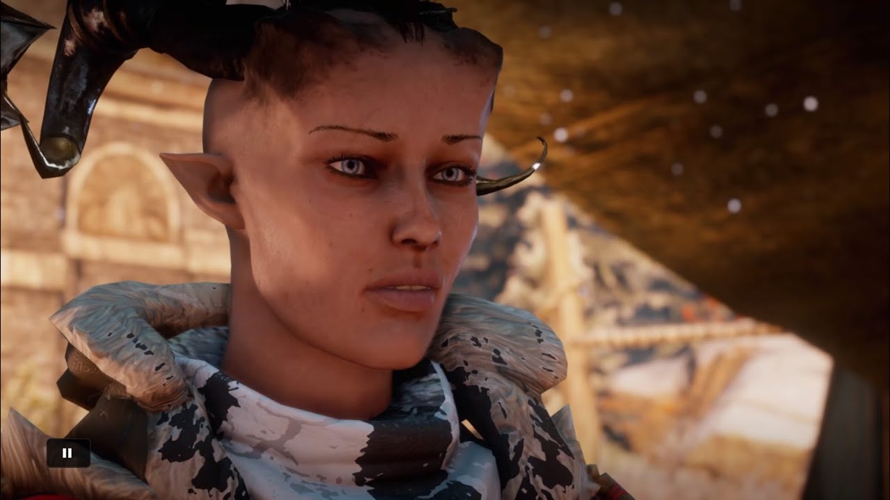 Dragon Age™ Inquisition Pretty Female Qunari Sliders YouTube