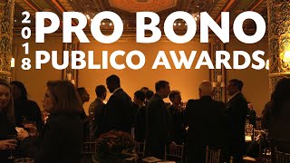 2018 Pro Bono Publico Awards Ceremony