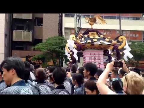 平成27年 三社祭 一之宮神輿 浅草駅前渡御