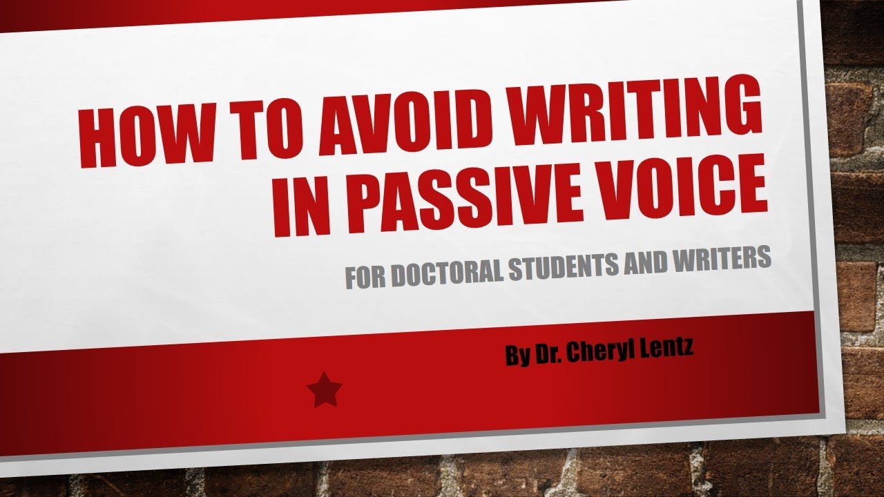 How to Avoid Using the Passive Voice: 8 Steps (with Pictures)