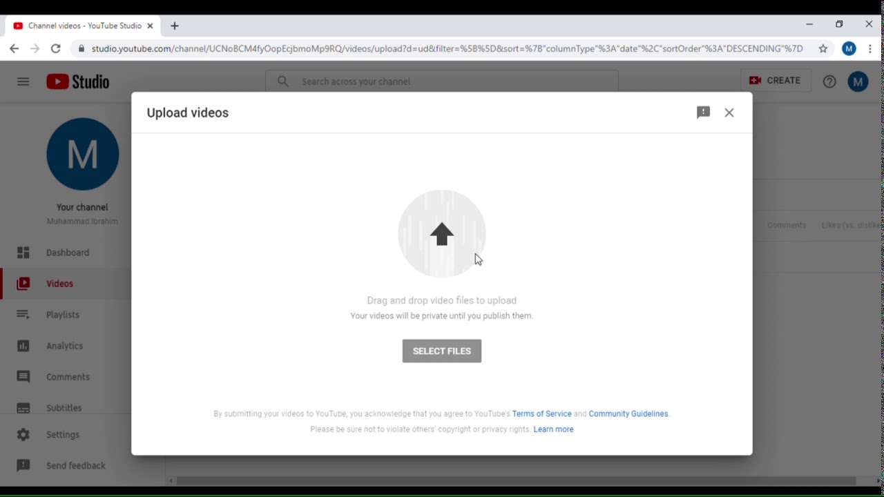 TUTORIAL UPLOAD VIDEO DI YOUTUBE CHANNEL - YouTube