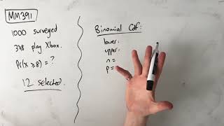 MM391 Maths Methods Fortify Study Guide - "Fundamental binomial distribution question"