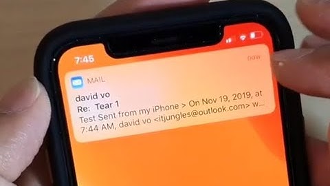 iPhone 11 Pro: How to Enable / Disable Mail Banner