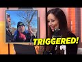Man Pretending to Be a Woman Loses It on Camera