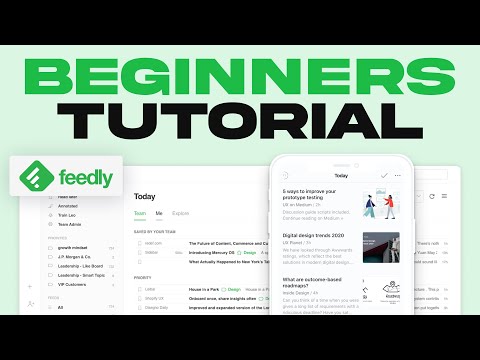 How To Use Feedly For Beginners (2025) Tutorial For New Users