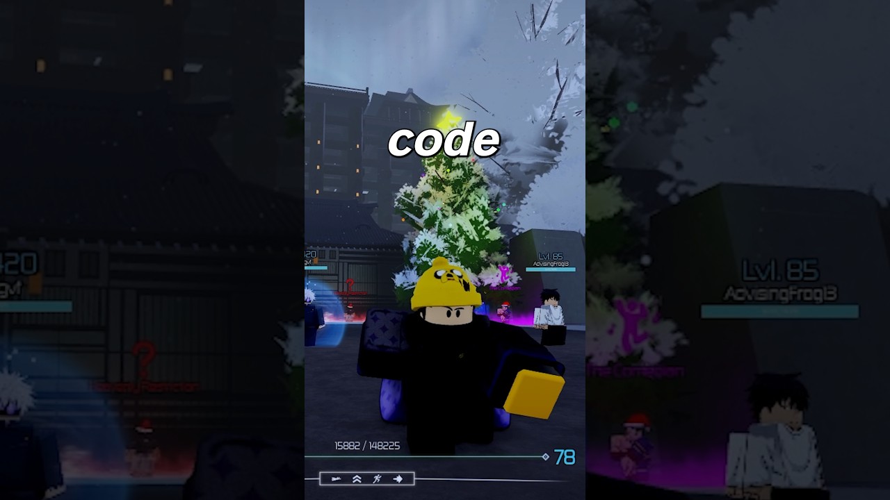 Another CODE in Jujutsu Infinite Winter Update #jujutsuinfinite