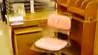 ソメヤの学習机/丸み組み換えデスク７点パック