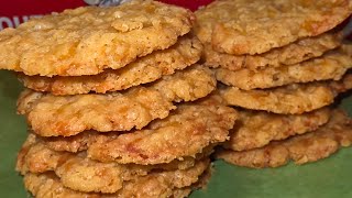 Crispy Cheese Crackers From The 1960S Using Rice Krispies
