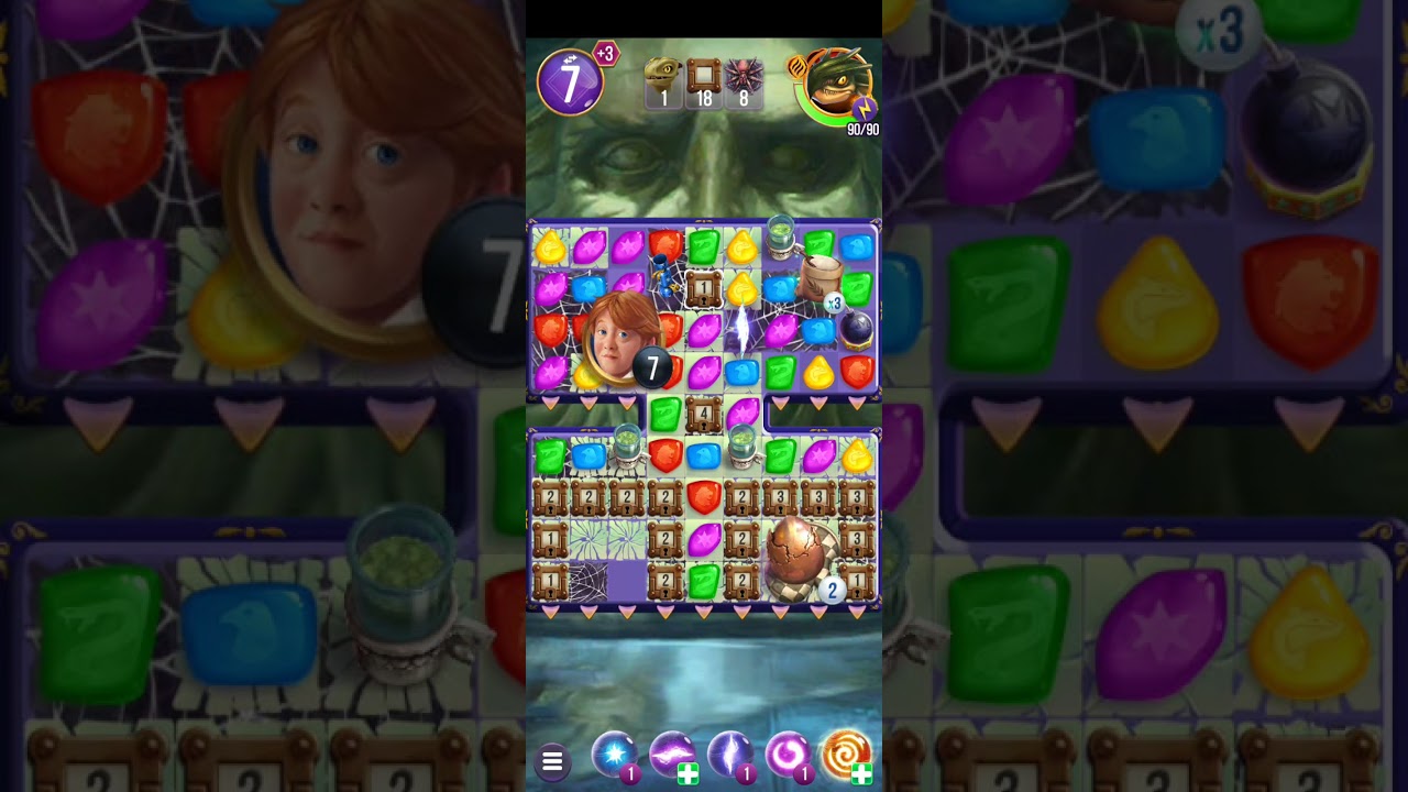 Harry Potter: Puzzles & Spells level 1839 no boosters