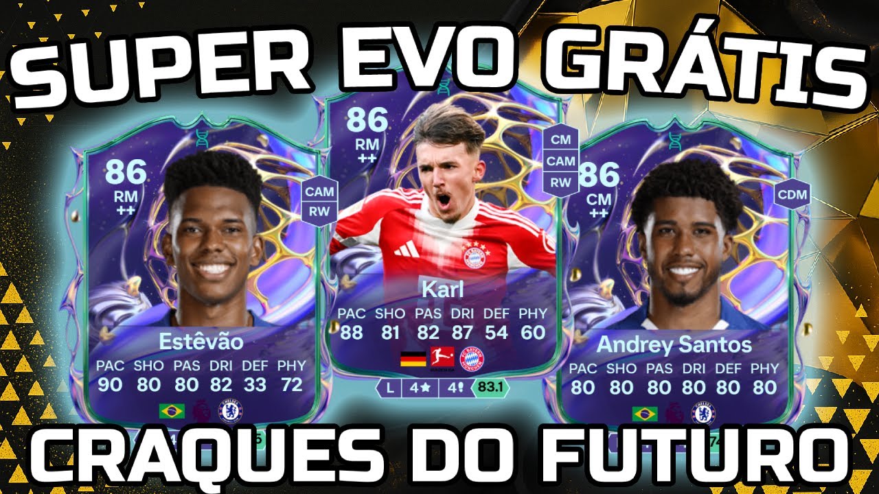 EA FC 26 - SUPER EVOLUÇÃO DO CRAQUES DO FUTURO! Como fazer cada etapa para ter o melhor jogador UT