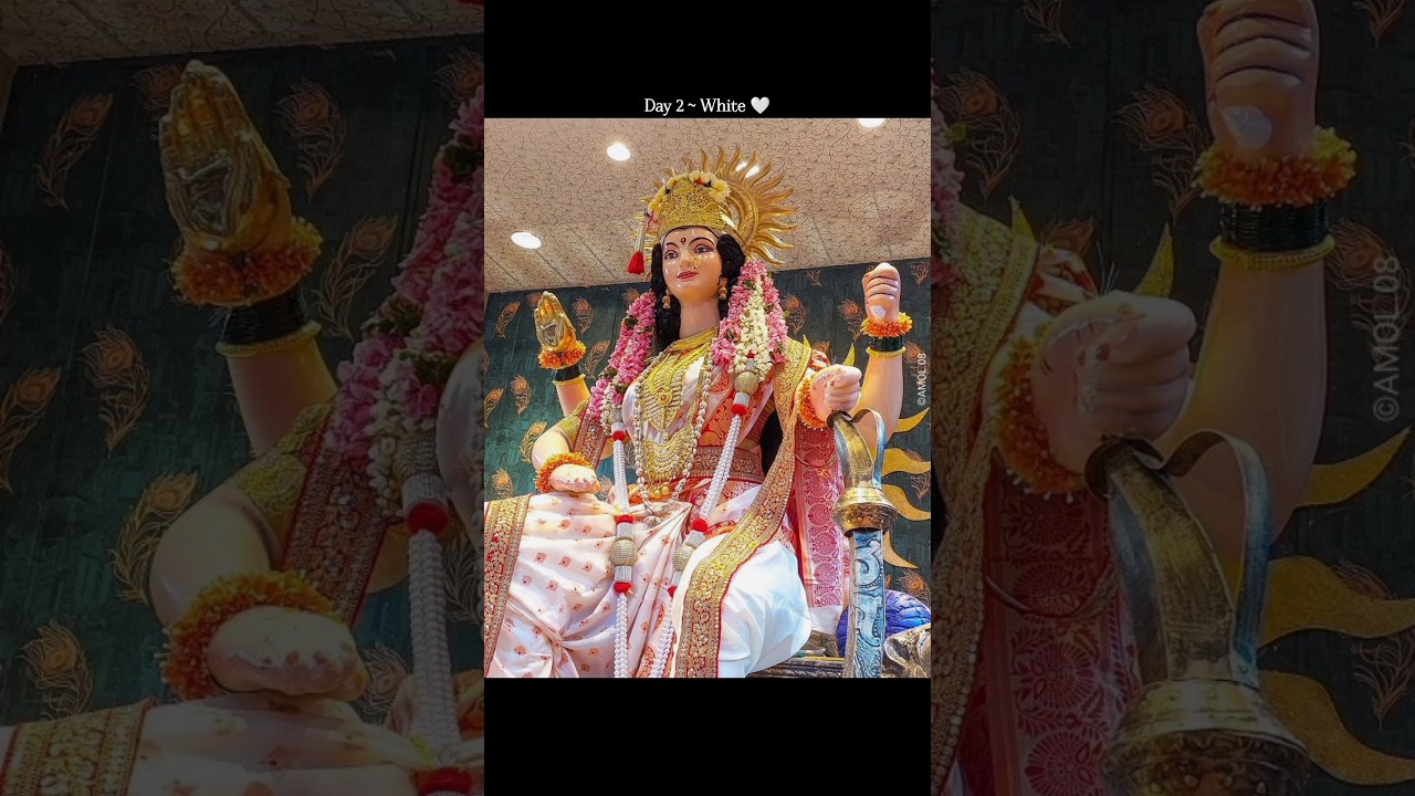 9 Colours of Navratri 2025♥️l durga puja status l 