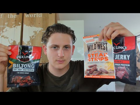 ASMR Beef Jerky Review 🥩 