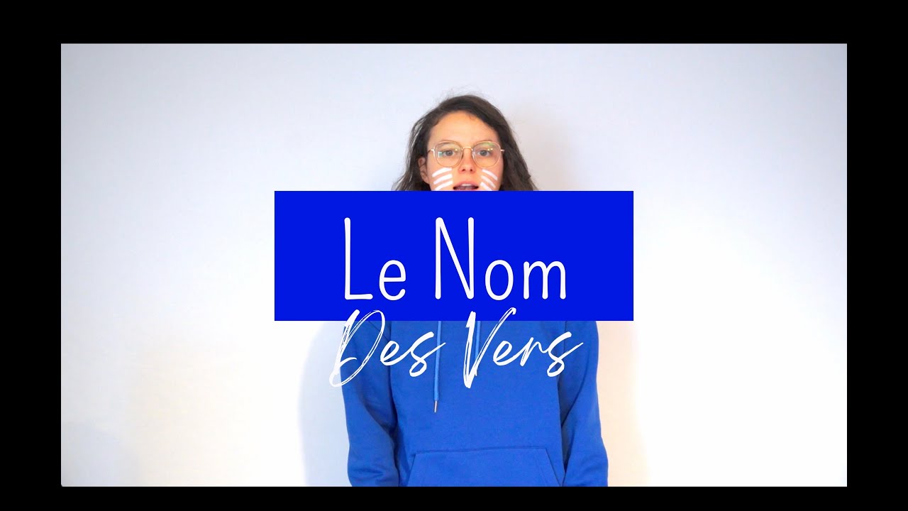 Le Nom des vers en poésie