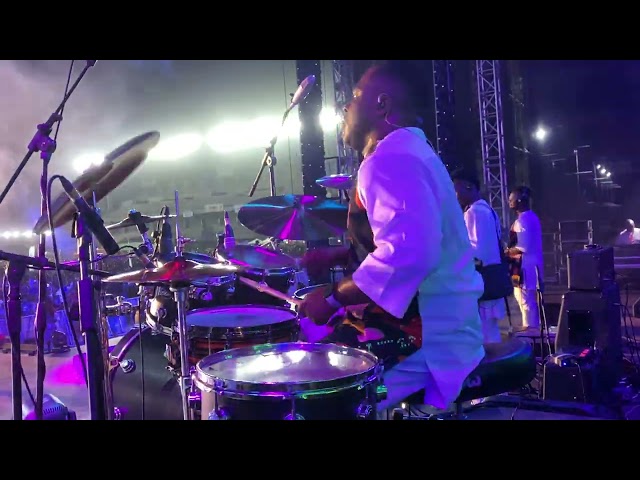 Dare Justified live at unusual praise 2023 / Drum cam class=