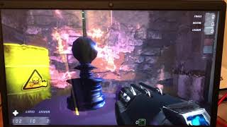 Alien Arena 7.66 PinebookPro aarch64 Ubuntu 20.04 native gameplay