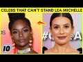 Top 10 Celebrities That Can't Stand Lea Michele